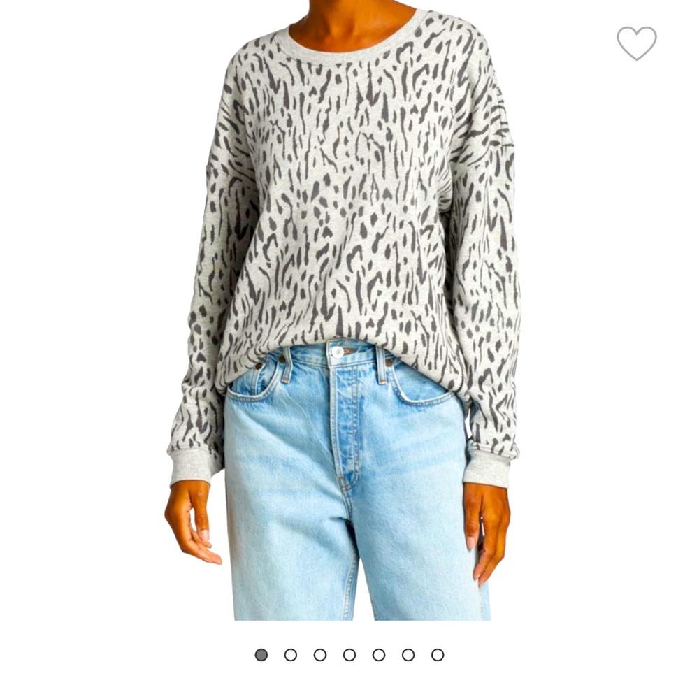 Rails Marlo Leopard Print Sweater
